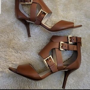 Michael Kors Lucinda Open Toe Heels 9 M